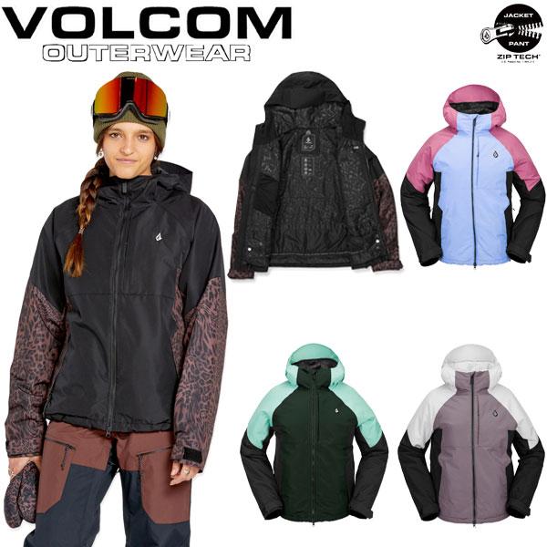 24-25 VOLCOM/ボルコム AGATE INS jacket レディース 防水ジャケット ス...