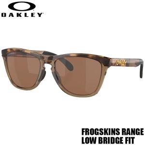 OAKLEY FROGSKINS RANGE LOW BRIDGE FIT/オークリー フロッグスキンズ レンジ ローブリッジフィット OO9284A-0755 PRIZM TUNGSTEN サングラス サーフィン スノー｜breakout