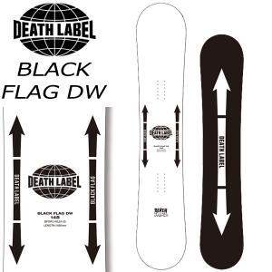 22-23 DEATH LABEL/デスレーベル BLACK FLAG DW ブラックフラッグ メンズ レディース スノーボード グラトリ ジブ 板 2023｜breakout