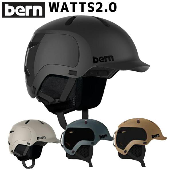 BERN/バーン WATTS2.0 ワッツ JAPAN FIT ヘルメット スノーボード スキー メ...