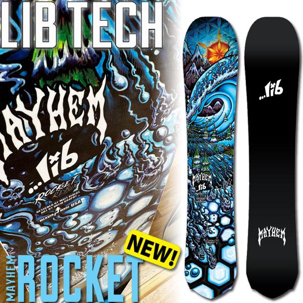 26-27 LIB TECH/リブテック MAYHEM ROCKET メイヘムロケット メンズ スノ...