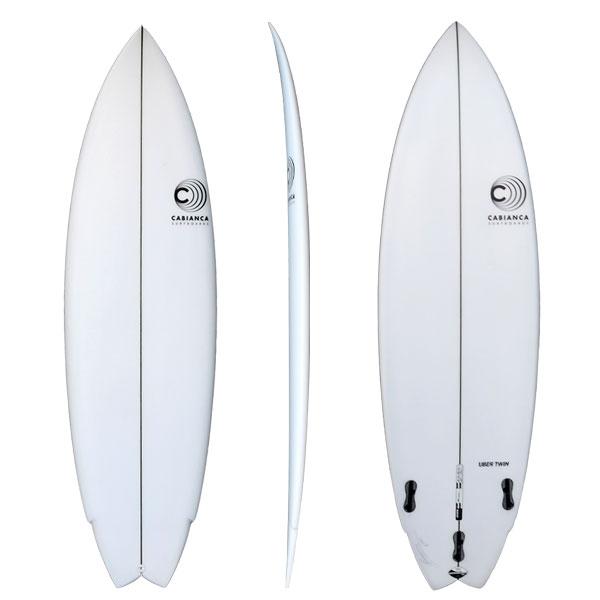 営業所止め CABIANCA / カビアンカ UBERTWIN ウーバーツイン サーフボード ショー...