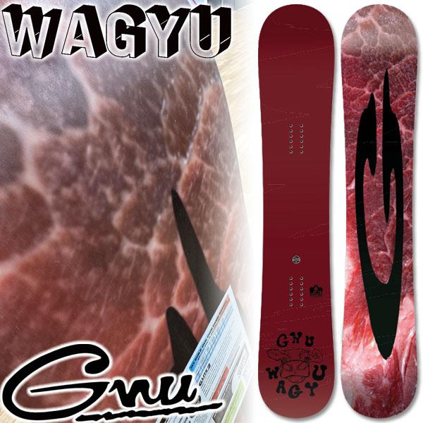 25-26 GNU/グヌー WAGYU ワギュウ メンズ スノーボード キャノン・カミンズ ワンメイ...