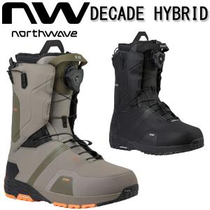 即出荷 22-23 NORTHWAVE / ノースウェーブ DECADE HYBRID ディケードハイブリッド ブーツ メンズ レディース スノーボード 2023｜breakout