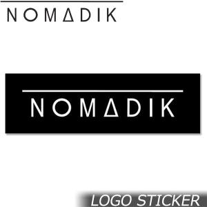 NOMADIK/ノマディック LOGO sticker ステッカー シール スノーボードウェアー メール便対応｜breakout