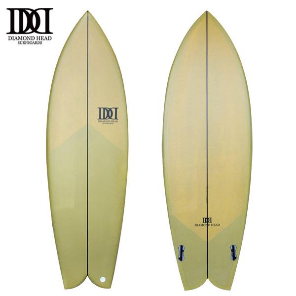 サーフボード ダイアモンドヘッド / DIAMONDHEAD レトロフィッシュツイン 5’8” 西濃...