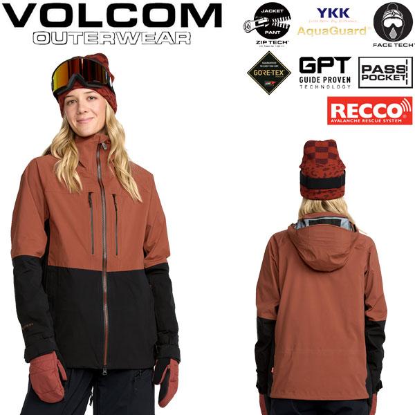 25-26 VOLCOM/ボルコム VS 3L STRETCH GORE jacket レディース ...