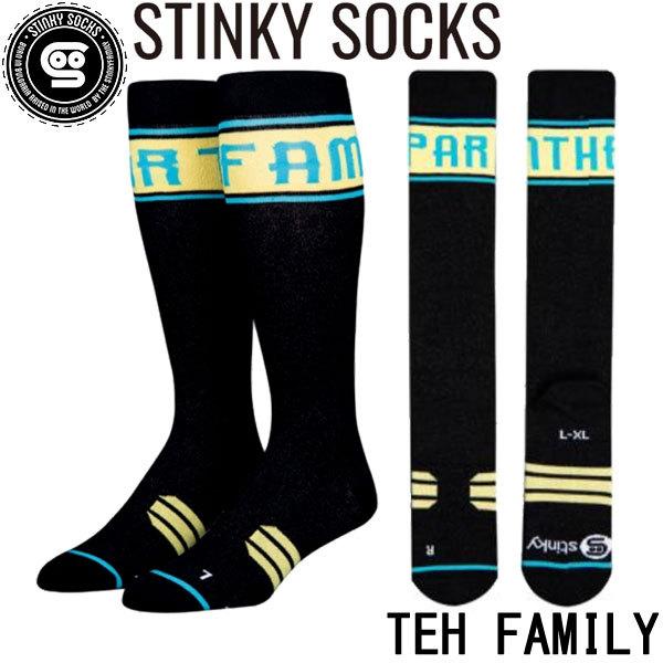 STINKY SOCKS / スティンキーソックス THE FAMILY ソックス 靴下 スノーボー...