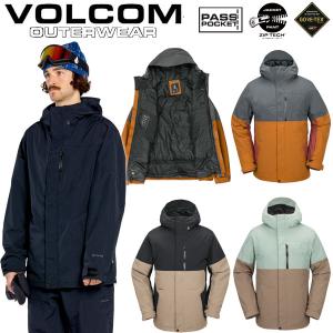 22-23 VOLCOM/ボルコム TDS 2L GORE-TEX jacket メンズ レディース 防水ゴアテックスジャケット スノーボードウェア スノーウェアー 2023