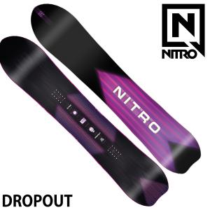 23-24 NITRO / ナイトロ DROPOUT ドロップアウト メンズ レディース スノーボード パウダー 板 2024｜breakout
