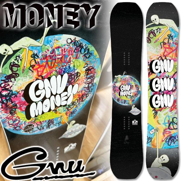 25-26 GNU/グヌー MONEY マネー メンズ レディース スノーボード ジブ グラトリ 板...