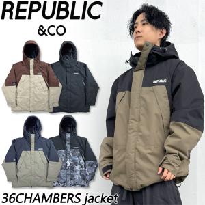 ○ REPUBLIC 36 CHAMBERS JACKET リパブリック スノボウェア メンズ