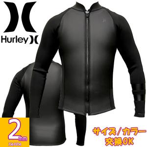 2023 HURLEY ADVANTAGE PLUS ZIP JACKET MZFZJK23 / ハーレー アドバンテージ プラス ジップジャケット フロントジップ ロングタッパ 2mm ウェットスーツ サーフ｜breakout