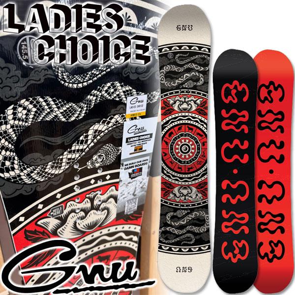 25-26 GNU/グヌー LADIES CHOICE レディースチョイス レディース スノーボード...