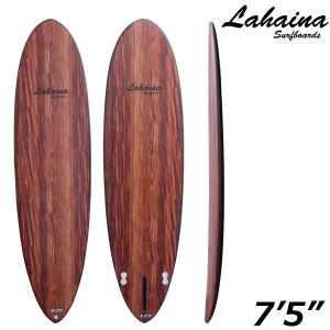 西濃運輸営業所止め サーフボード ラハイナ/LAHAINA 7'5 L20BR ミッドレングスウッド調 ファンボード 送料無料