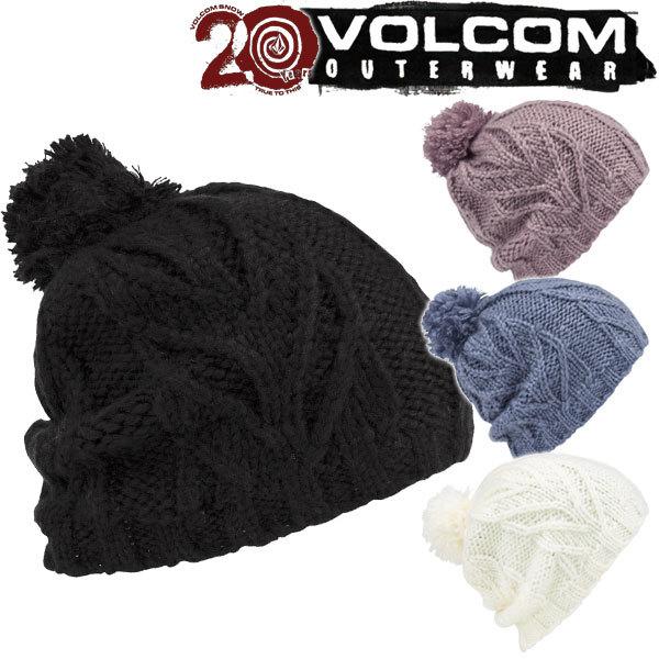 19-20 VOLCOM / ボルコム LEAF BEANIE ビーニー ニット 帽子 レディース ...