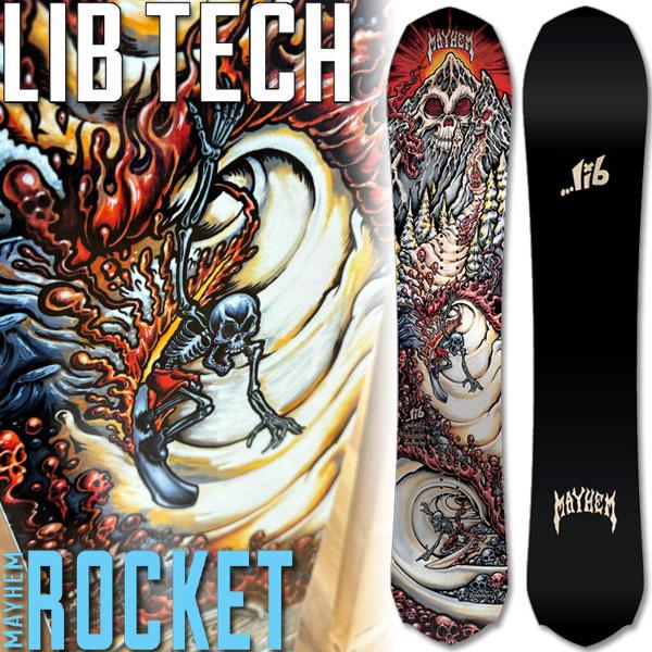 25-26 LIB TECH/リブテック MAYHEM ROCKET メイヘムロケット メンズ スノ...