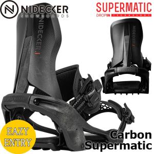 NIDECKER（ナイデッカー） 予約 26-27 NIDECKER ビンディング Carbon