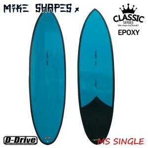 営業所止め サーフボード マイクシェイプス / MIKE SHAPES MS SINGLE エムエスシングル5'9 6'0 クラシック シングルフィン 営業所止め 送料無料｜breakout