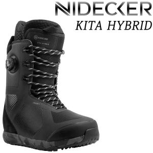 即出荷 23-24 NIDECKER/ナイデッカー KITA HYBRID メンズ ボア レース スノーボード 2024