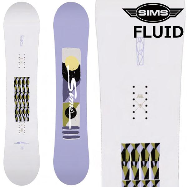 25-26 SIMS/シムス FLUID フルイド レディース スノーボード グラトリ カービング ...