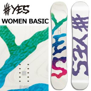 22-23 YES/イエス WOMEN'S BASIC ウィメンズ ベーシック レディース スノーボード 板 2023
