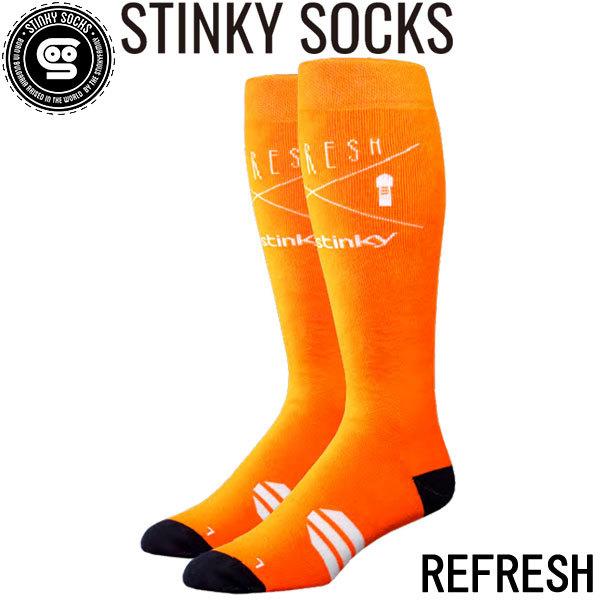 STINKY SOCKS / スティンキーソックス REFRESH ソックス 靴下 スノーボード ス...