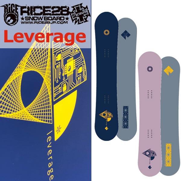 23-24 RICE28 / ライス LEVERAGE レバレッジ メンズ レディース スノーボード...