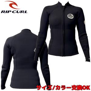 2022 RIPCURL VALUE OMEGA FRONT ZIP WOMEN / リップカール バリューオメガ フロントジップ 2×2 Q33-202 ウェットスーツ サーフィン タッパー ジャージ レディ｜breakout