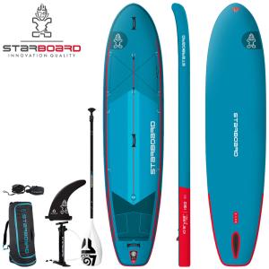 SUPインフレータブルボード STARBOARD RACER 2017 24-25 STARBOARD I GO DELUXE LITE ROLL 10'8 X 33 / スター