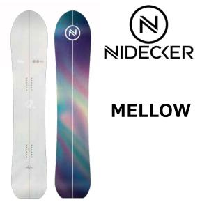 24-25 NIDECKER / ナイデッカー MELLOW メロウ メンズ レディース パウダー スノーボード 板 2025 予約商品