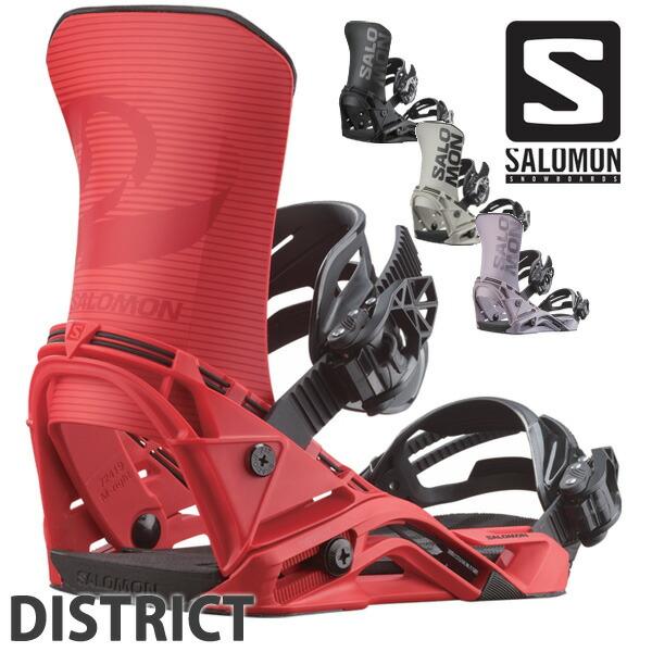 25-26 SALOMON/サロモン DISTRICT ディストリクト メンズ レディース ビンディ...