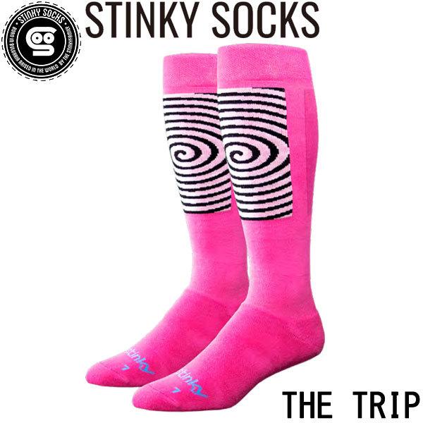 STINKY SOCKS / スティンキーソックス THE TRIP ソックス 靴下 スノーボード ...