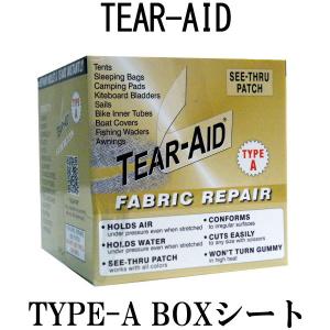 TEAR-AID / ティアエイド BOXシート TYPE-A リペア用品 サーフィン｜breakout