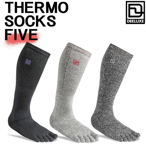 DEELUXE / ディーラックス THERMO SOCKS FIVE サーモソックスファイヴ スノ...