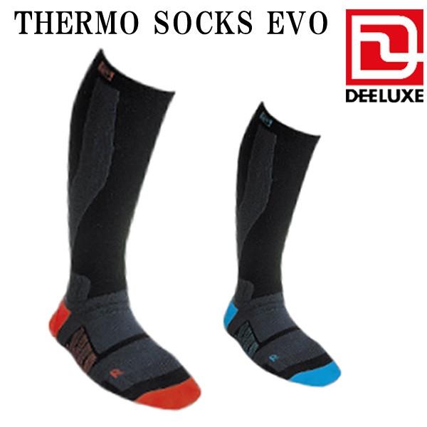 即出荷 DEELUXE / デーラックス THERMO SOCKS EVO 着圧ソックス スノーボー...