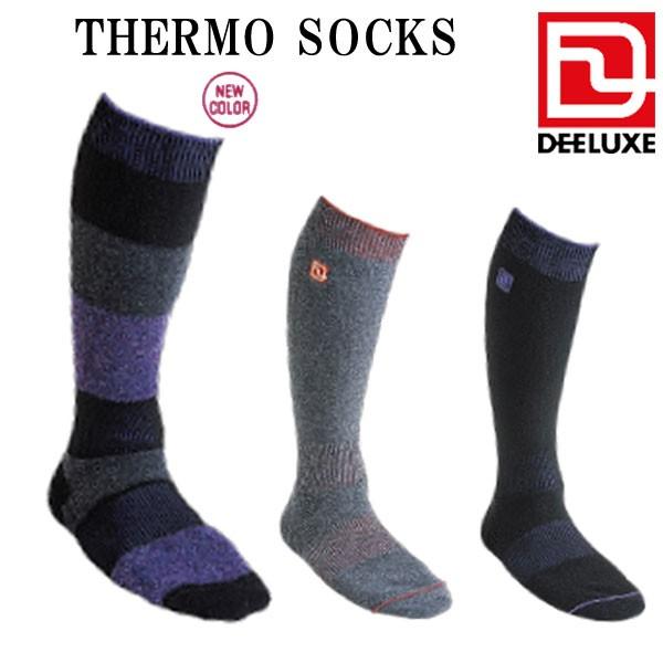 即出荷 DEELUXE / ディーラックス THERMO SOCKS ソックス スノーボード スキー...