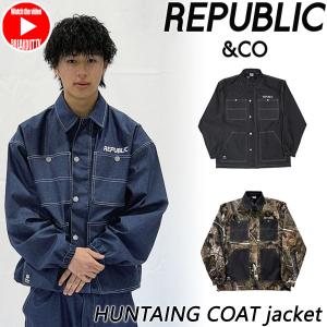 REPUBLIC&CO スノボウェア　上下セット 送料無料 スノーボード ウェア 上下セット メンズ レディース