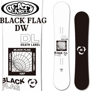 23-24 DEATH LABEL / デスレーベル BLACK FLAG DW ブラックフラッグ メンズ レディース スノーボード グラトリ キッカー 板 2024｜breakout