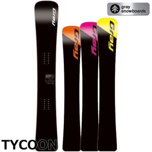 24-25 GRAY/グレイ TYCOON タイクーン メンズ レディース スノーボード カービング アルペン ハンマー 板 2025 予約商品
