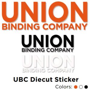 UNION/ユニオン UBC LOGO ダイカットステッカー ビンディング バインディング スノーボード｜breakout