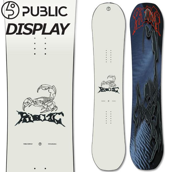 25-26 PUBLIC/パブリック DISPLAY ディスプレイ メンズ レディース スノーボード...