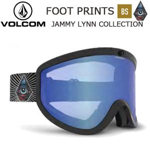 即出荷 22-23 VOLCOM/ボルコム FOOTPRINTS JAMIE LYNN メンズ レディース ゴーグル ジャパンフィット スノーボード スキー 2023｜breakout