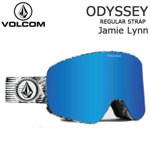 23-24 VOLCOM/ボルコム ODYSSEY JAMIE LYNN レギュラーストラップ メンズ レディース ゴーグル ジャパンフィット スノーボード スキー 2024｜breakout