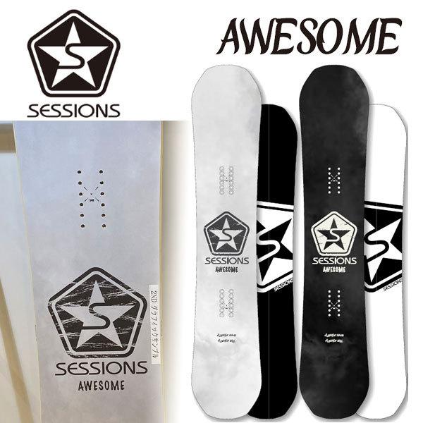 21-22 SESSIONS/セッションズ AWESOME メンズ スノーボード 板 2022