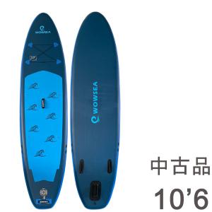 SUP サップ インフレータブルパドルボード WOWSEA ダークブルー オールラウンド スタンドア...