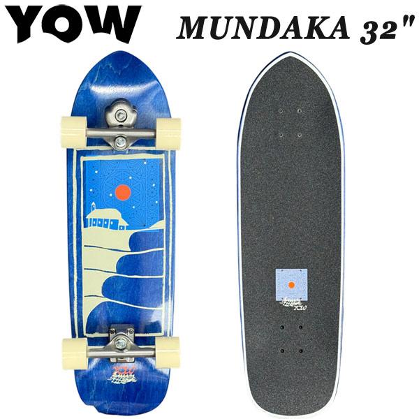 2026 YOW SKATE MUNDAKA 32インチ ムンダカ パイプ サーフスケート ロングス...