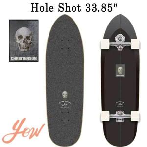 即出荷  YOW/ヤウ SKATE HOLE SHOT CHRISTENSON 33.85inc サーフスケート ロングスケートボード ロングボード スケボー オフトレ｜breakout