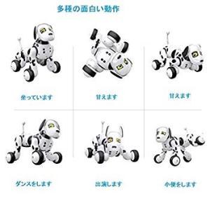 Aukfa ロボット犬のおもちゃ 子供のおもちゃ 電子ペット 子供ロボット 親子のおもちゃ 犬 動く おもちゃ 男の子 女の子 誕生日プレゼ ウィルマート