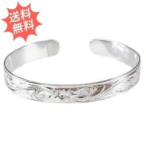 ハワイアンジュエリー バングル メンズ レディース ハワイアンスムース フリーサイズ